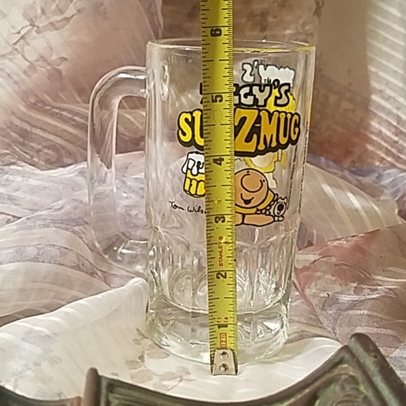 Vintage 12oz Ziggy's Sudzmug glass beer mug - Picture 6 of 6